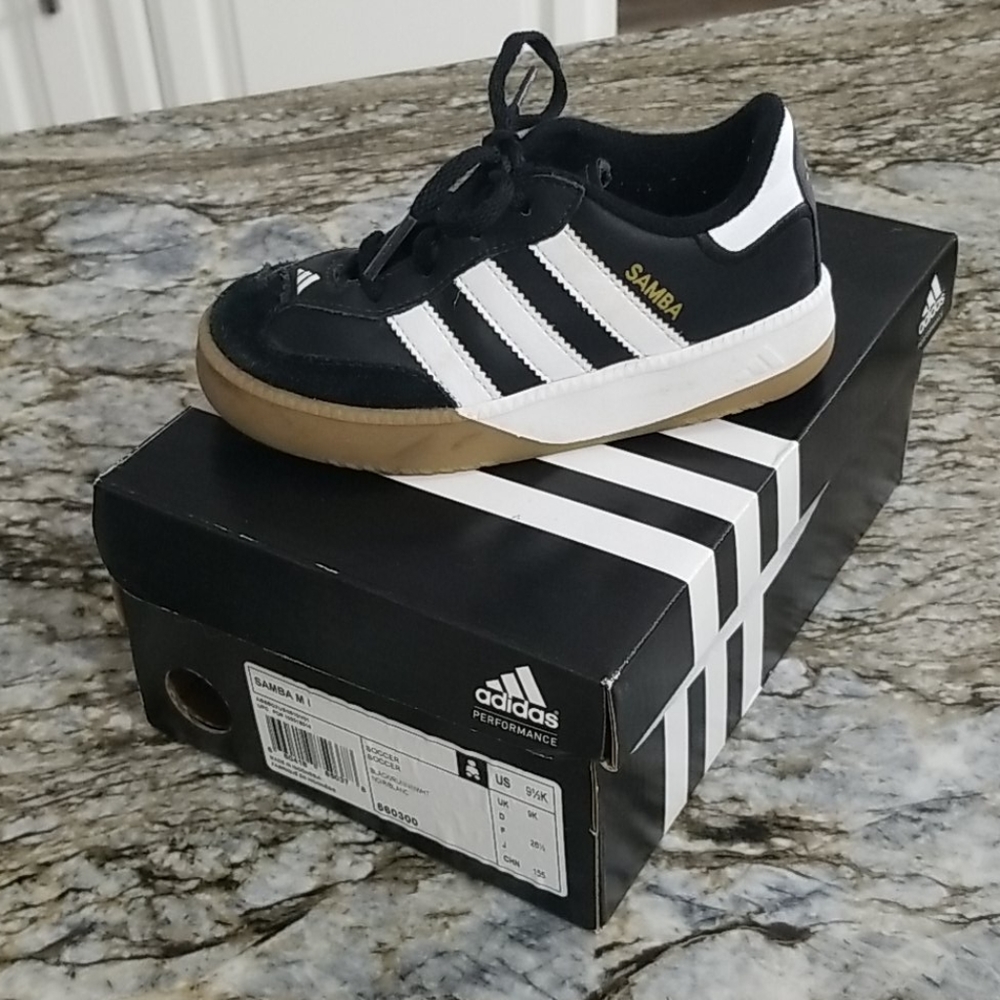 Adidas Sambas (black) - toddler